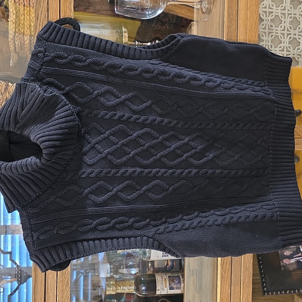 NWT CLEOBELLA | $198 Aria Cable Knit Sweater Vest - Picture 2 of 7
